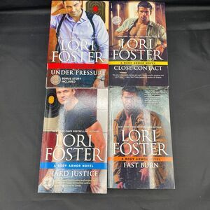 Harlequin Romance Set Complete #1-4 Body Armour Novels Lori Foster Hard Justice